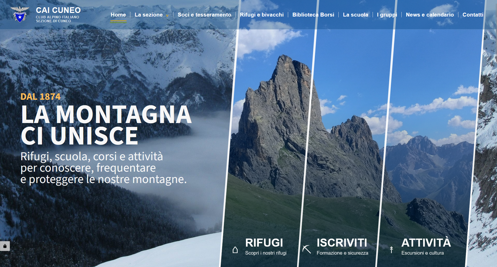 CAI Cuneo — nuovo sito web
